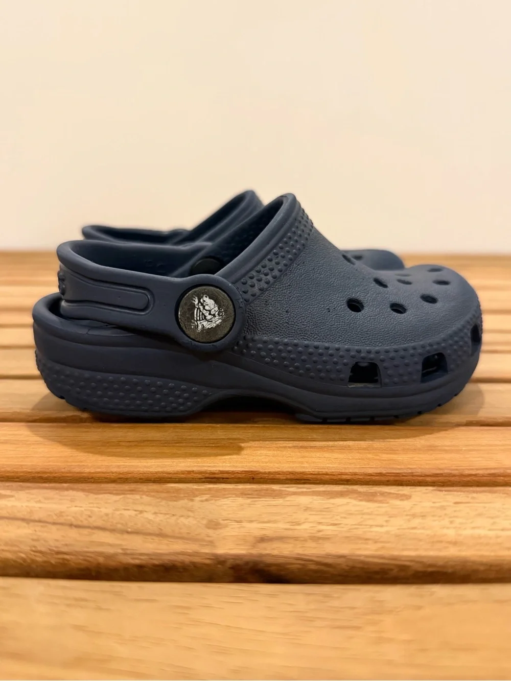 Crocs Infant & Toddler Navy Blue Classic Clogs